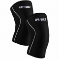 Schwarze LIFT//SOLE Knee Sleeves
