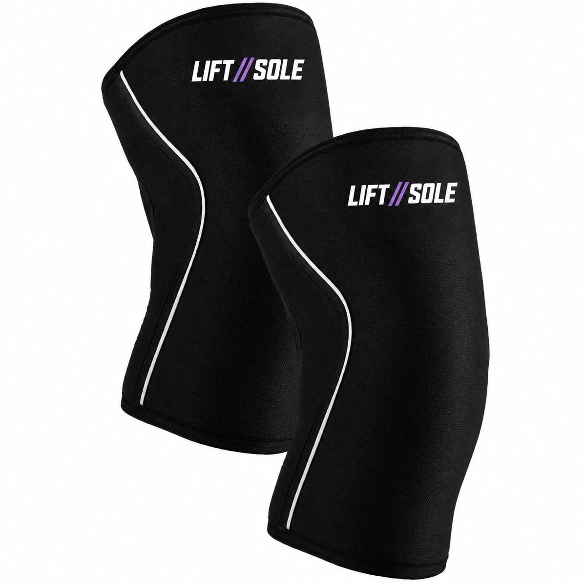 Schwarze LIFT//SOLE Knee Sleeves
